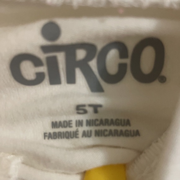 Little Girl Circo White Capri Legging, Size 5T - Picture 3 of 3